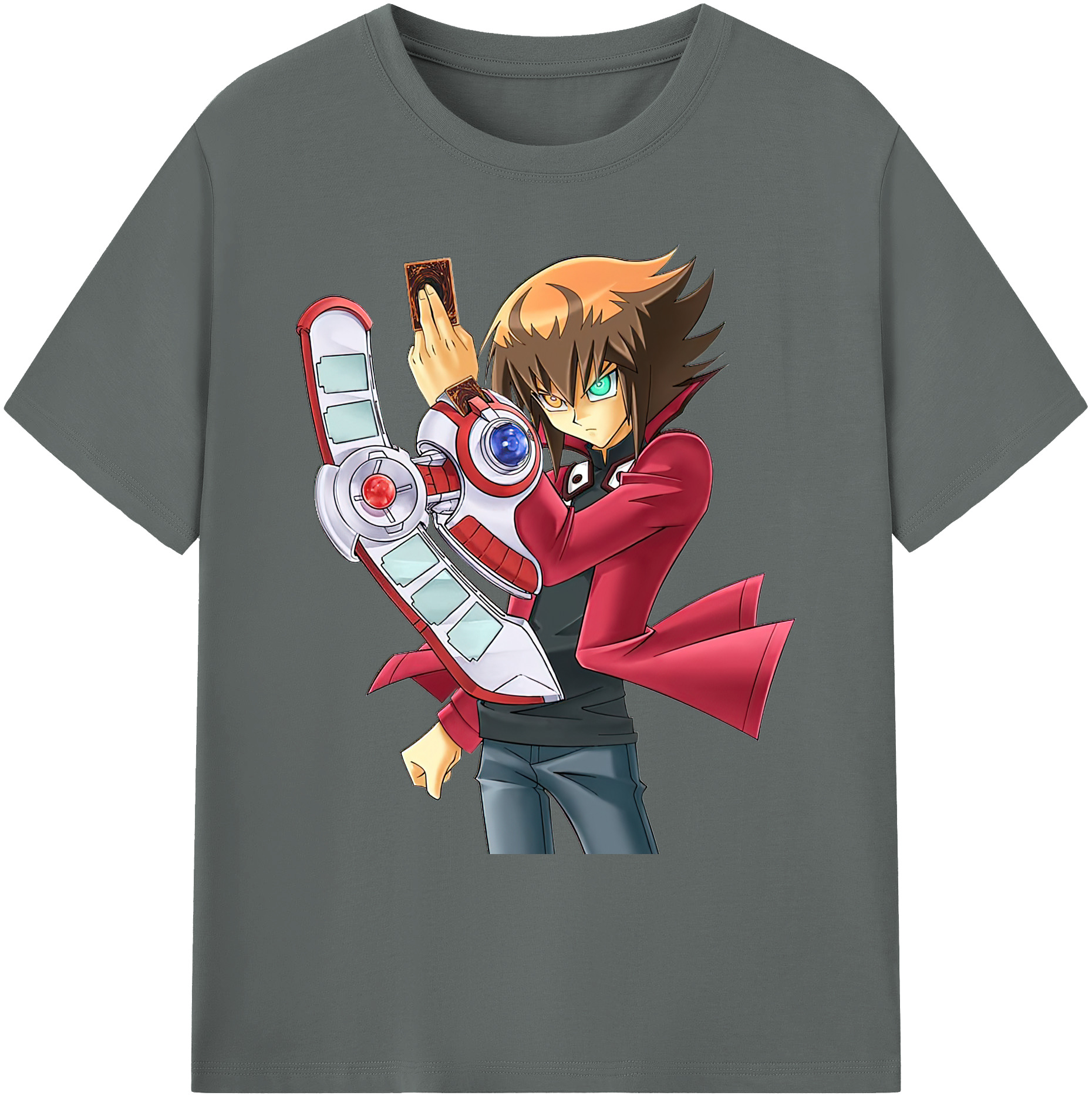 （画像用） 遊☆戯☆王 Yu-Gi-Oh! 綿100％ メンズ半袖Tシャツ｜肌触りやわらか＆通気性